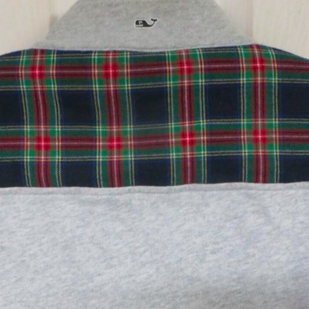 VINEYARD VINES Classic Plaid
Shep Shirt Pullover, gray - Picture 4 of 5